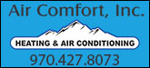 Air Comfort Inc Sponsorship Banner